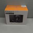 Powered Bookshelf Speakers, 30W X 2 Turntable Speakers with 4 Inch Woofer, Record Player Speakers with AUX Input for PC and TVs,Wood Grain Color for Wall Mounting (Brown)