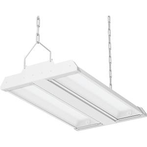 Allsmartlife LED Linear High Bay Light 1-Pack, 150W 20250LM 0-10V Dimmable 5000K Daylight, Adjustable Tilt Hanging LED High Bay Shop Lighting Fixtures for Garage Warehouse Workshop