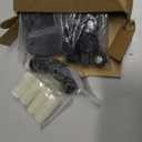 2Sets Trailer Axle Shackle Kit 3-1/8" Trailer Shackle Straps,Tandem Axle Trailer Shackles Kit 14 Bolts & 14 Nuts for Double Eye Leaf Spring 3500 lbs-7200 lbs Axles