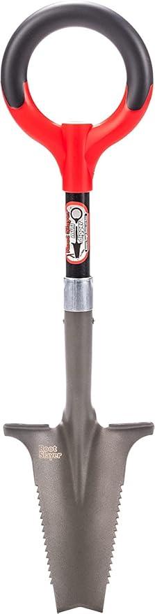 Radius Garden 22411 Root Slayer Mini-Digger Shovel, Red Radius Garden 22411 Root Slayer Mini-Digger Shovel, Red