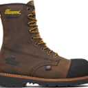 Thorogood Men's Hammerhead Series 8" Waterproof Nano Safety Toe Work Boot (10.5), Crazy Horse 