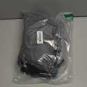 Dog Raincoat - Waterproof Winter Jacket with Velvet Inner, Reflective Strip, Black, XX-Large