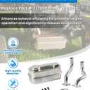 32 786 01-S 3278601S Generator Muffler Kit Compatible with Kohler Courage Select Twin-Cylinder Engines| Complete Exhaust System Includes Pipes, Gaskets & Mounting Hardware