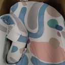 My Brest Friend Organic Cotton Super Deluxe Nursing Pillow - Enhanced Comfort & Ergonomic Breastfeeding Pillow - Ultimate Support For Mom & Baby - Adjustable with Handy Side Pocket, Modern Art