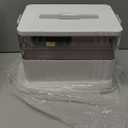 ARSTPEOE 3Tier Medicine Organizer  Portable Medicine Cabinet with Plastic Handle, Multipurpose Medical Box, Pill Organizer, Empty First Aid Kit for Home