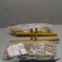 Arch Backdrop Stand, 7.2FT 6FT Wedding Arch Gold Set of 2, Metal Balloon Arch Kit Stand with Base for Gender Reveal Ceremony Birthday Anniversary Bridal Graduation Party Event Background Decoration