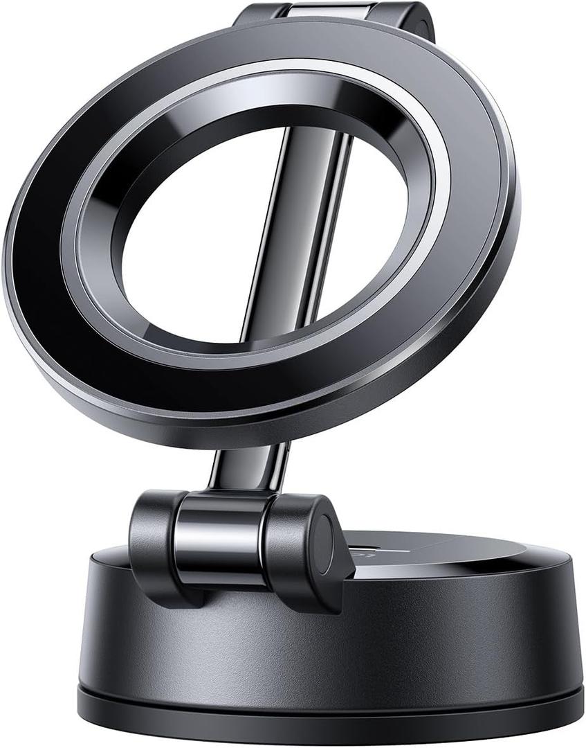 Lamicall Car Phone Mount [70LBS Powerful Suction] for Magsafe Car Mount, 360° Adjustable Suction Cup Phone Mount Dashboard & Windshield for Truck for iPhone 17 All Smartphone