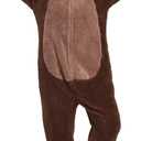 Adult Onesie Pajamas Animal One Piece Costume Halloween Cosplay for Women Men (Medium, Brown Bear)
