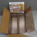 STORi SimpleSort 6-Piece Stackable Clear Drawer Organizer Set | 9" x 3" x 2" Rectangle Trays | Narrow Makeup Vanity Storage Bins and Office Desk Drawer Dividers | Made in USA