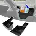 Rear Trunk Organizer Tray Compatible with 2018-2023 Jeep Wangler JL JLU 4XE Rubicon Sahara 4 Door, Wheel Well Storage Box Cargo Organizer Accessories for Jeep Wangler JL (Left + Right)