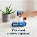 Cottonelle Fresh Feel Flushable Wet Wipes, Adult Wet Wipes, 8 Flip-Top Packs, 42 Wipes Per Pack (336 Total Wipes), Packaging May Vary