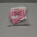 Colingmill Valentine Day Small Woven Basket, Empty Gift Basket with Gift Bag Bow and Greeting Card,Tissue Paper and Love Alphabet Patch Baby Baskets for Nursery, 12 x 8 x 5 (Pink,White)