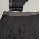 DAVID ARCHY Men's Ultra Soft Underwear Micro Modal Breathable Moisture Wicking Seamless Underwear for Men Multipack (Large, Black, Pack of 4)