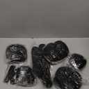 Yinder 34 Pcs Donut Hair Bun Maker Updo Set Includes Black Donut Bun Makers Small & Large Sponge Foam Hair Sponges Elastics Bands Hairpins for Hairstyle DIY