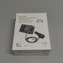 LENCENT Bluetooth Car Adapter, Bluetooth 5.3 FM Radio Transmitter with Hi-Fi Treble & Bass Music Player, PD20W and QC18W Fast Charger, Dual Mics for Hands-Free Call, Siri & Google, U Disk/3.5mm AUX