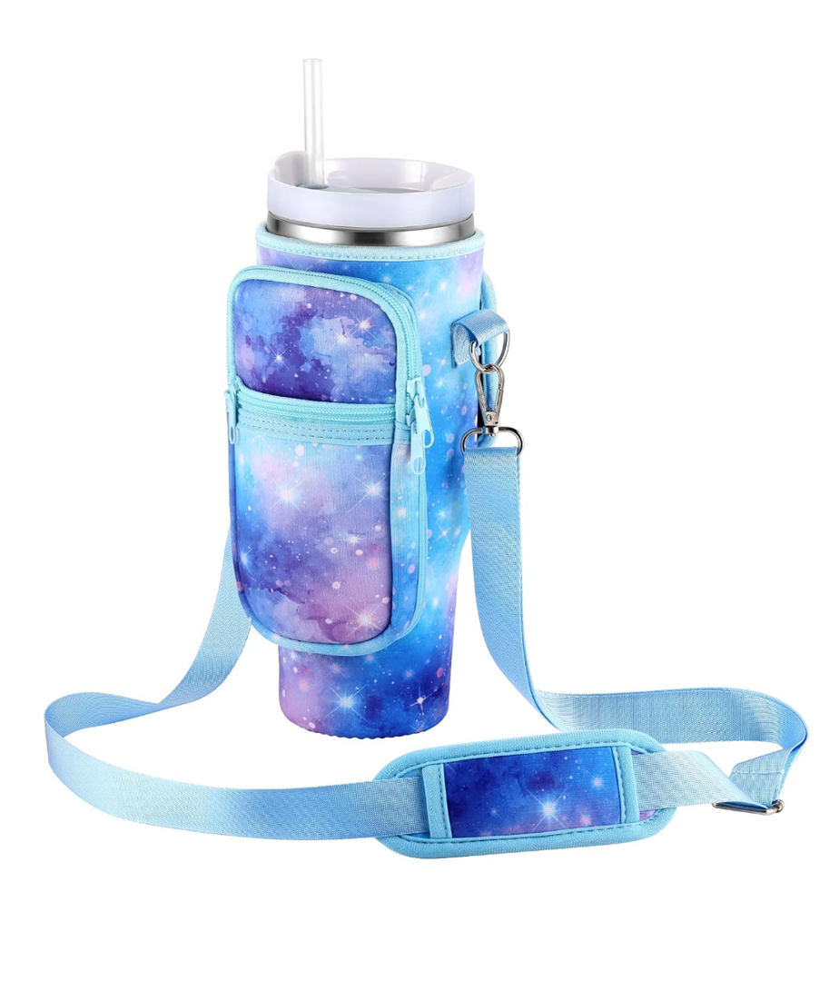 Water Bottle Carrier Bag for 30 oz 40 oz Stanley Tumbler with Handle