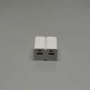 USB C Charger Block, 20W Dual Port Type C Fast Wall Charging Head, Power Adapter Cube for Apple iPhone 16, 15, 14, 13, 12, 11, X, 8, and Apple Watch9, 8, 7, iPad, White, 2 Pack