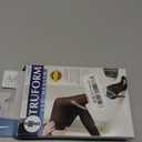 Truform Sheer Compression Stockings, 8-15 mmHg, Women's Thigh High Length, 20 Denier, Beige, X-Large