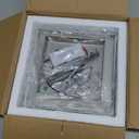 Dimmable Mini LED Chandeliers Modern Crystal Chandelier 7.9 Inches Led Ceiling Light Square Flush Mount Ceiling Light