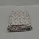 Laura Ashley - Sheets, Cotton Percale Bedding with Matching Pillowcases, Crisp & Breathable, Deep Pocket, Fully Elasticized (Leanna Rose Pink, Queen)