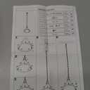 6-Light Gold Wagon Wheel Chandelier, Modern Farmhouse Chandelier Rustic Industrial Round Small Wagon Wheel Light for Dining Room, Kitchen, Bedroom, Living Room,Entryways