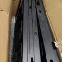 KAFAHOM Power Tool Organizer,4 Layer Drill Holders Wall Mount,Heavy Duty Metal Organizers and Storage Rack for Garage Organization,Tools Shelves with Screwdriver Plier/Hammer Holder, Black