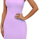 Maketina Womens Sexy One Shoulder Bodycon Bandage Dress Mermaid Cocktail Midi Dresses Trendy 2025 M