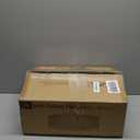 20 Inch Fandelier Ceiling Fan with Light, Crystal Chandelier Ceiling Fans, Caged Ceiling Fan with 6-Speeds, 1/2/4/8H Timer, Quiet DC Motor, Black Flush Mount Ceiling Fans for Bedroom, Living Room