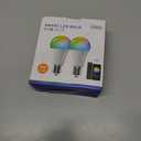 Brightever Smart A19 LED Light Bulbs, 60W Equivalent 800LM Color Changing E26 9W Bluetooth Light Bulbs with Remote Control, 16 Million DIY Colors RGBWW, Music Sync, 2-Pack