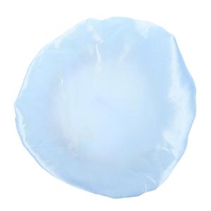 Adjustable Double Layer Bath Cap for Women and Men Reusable PE Shower Hair Hat with Elastic Bands Lightweight Travel Essential for Spa Bathroom and Daily Use