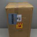 Large Locking Mailbox for Outside, RAINHOL All-Metal Modern Security Mailbox with 2 Keys, 21" x 11.2" x 10.5", Black