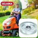 GELASKA 116-4665 Flat Idler Pulley Replaces 126-9187, 136-5405, 132-5156, 1-403186, E403186 for Toro 23522, 33522, 74141, 74141TE Z Master Commercial 2000 Series Riding Mowers