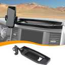 Hoolcar for Ram Dash Phone Holder Dashboard Cellphone Phone Mount with Storage Tray Box Compatible with Dodge Ram 2018-2023 Interior Accessories