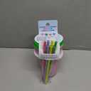 TUMBLER 12 oz Reusable Color Changing Tumbler and Straw Set 4 Pack