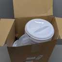 6 Pcs 4 Quart / 1 Gallon Plastic Pitchers with Lids Iced Tea Pitchers Drink Container with Twist Cover Tea Jug for Fridge Water Juice and Fridge Storage, Dishwasher and Freezer Safe