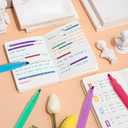 5 x Aesthetic Cute Pastel Highlighters Set, 8 Pcs Bible Highlighter, Highlighter Assorted Colors, Bible Highlighters and Pens No Bleed, Chisel Tip, Candy Colors, No Bleed Bibles Assorted Colors
