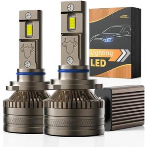 9006/HB4 Bulbs, 6500K Super Bright, Off Road Light or Fog Light Bulbs, Cool White, Plug and Play, Pack of 2