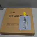 Art3d 33-Pack 3D Wall Panels for Interior Wall Decor, Modern Diamond Textured Accent Wall Paneling for Gaming Living Room TV Wall Background, 12 x 12 inch White, A10342