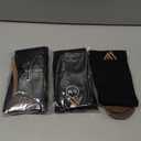 FuelMeFoot 3 Pack Copper Compression Socks - Compression Socks Women & Men Circulation - Best for Medical,Running,Athletic (Small-Medium, 00 Black)