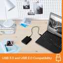 WD 6TB Elements Portable External Hard Drive for Windows, USB 3.2 Gen 1/USB 3.0 for PC & Mac, Plug and Play Ready - WDBHJS0060BBK-WESN