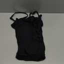 SUUKSESS Women Sexy Square Neck Tank Top Summer Y2K Going Out Basic Cami Shirt (Small, 01 Black)