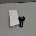 Syncwire Bluetooth 5.4 FM Transmitter Car Adapter 54W (PD 36W & 18W) [Stronger Dual Mics] [Light Switch] [HiFi Bass Sound] [Fast Charging] Wireless Radio Receiver Hands-Free Calling LED Display (Black)