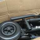 AGELESSJOY Transport Wheelchair for Adults & Seniors, Black
