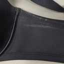 Vanity Fair Women's Full Figure Beauty Back Smoothing Bra, 4 Way Stretch Fabric, Lightly Lined Cups up to H (Underwire - Black)