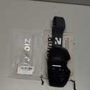 ZIONOR Lagopus B1 Ski Goggles OTG Anti fog Snow Goggles UV Protection Snowboard Goggles for Men Women Adult Youth (One Size, B6-vlt 17.8% Black Frame Black Lens)