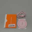 Yootech Wireless Charger,10W Max Wireless Charging Pad Compatible with iPhone 17/17 Pro/17 Pro Max/Air/16/15/14/13/SE 2022/12/11,Samsung Galaxy S25/S24/S23,for AirPods Pro 3(No AC Adapter) (Chalk Pink)