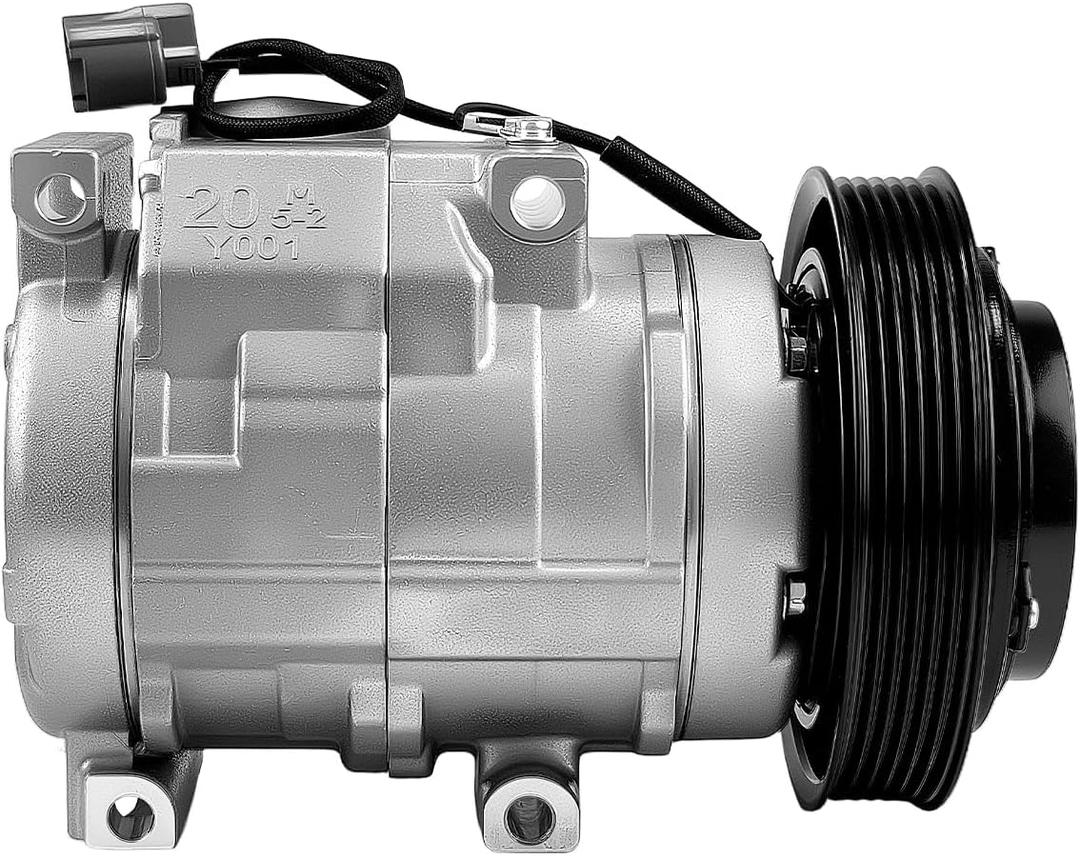 AC Compressor with Clutch for 2003-2006 for Acura MDX 3.5L 2003-2008 for Honda for Accord Odyssey Pilot Ridgeline 3.0L 3.5L | Rapid Cooling Air Conditioning Compressor & Precision Fit