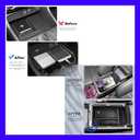 3PCS 2024 2025 2026 Honda CR-V CRV Hybrid Accessories Center Console Organizer Tray for 2025 2024 2023 Honda CR-V (Hybrid) Console Organizer 2024 CRV Console Armrest Tray 2025 CR-V Storage Box