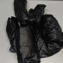 FUANGUI PU Dining Room Chair Covers Slipcovers Set of 4 with 1PC Bench Cover, Waterproof and Stretchable Removable Slipcover for Kitchen, Living Room, Bedroom (Black)