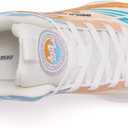 Mens Womens Basketball Shoes Fashion Sneakers Athletic Comfortable Breathable Leightweight Lace-Up Outdoor Non Slip Sport Shoe Blue Size 8